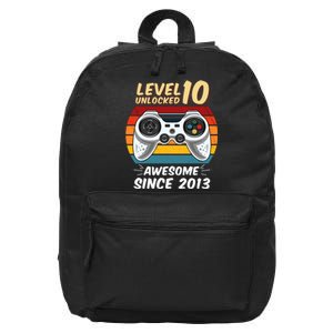 Level 10 Unlock Awesome Since 2013 16 in Basic Backpack