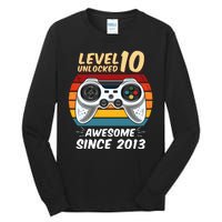 Level 10 Unlock Awesome Since 2013 Tall Long Sleeve T-Shirt