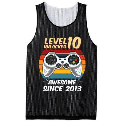 Level 10 Unlock Awesome Since 2013 Mesh Reversible Basketball Jersey Tank