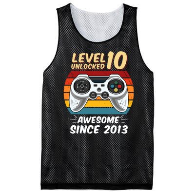 Level 10 Unlock Awesome Since 2013 Mesh Reversible Basketball Jersey Tank