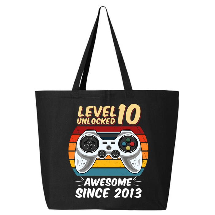 Level 10 Unlock Awesome Since 2013 25L Jumbo Tote