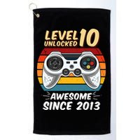 Level 10 Unlock Awesome Since 2013 Golf Towel