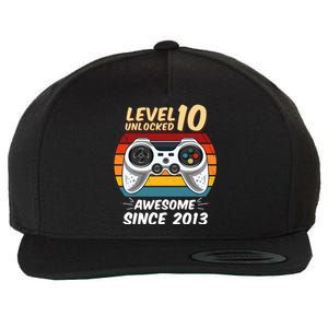 Level 10 Unlock Awesome Since 2013 Wool Snapback Cap