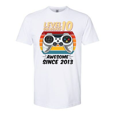 Level 10 Unlock Awesome Since 2013 Softstyle CVC T-Shirt