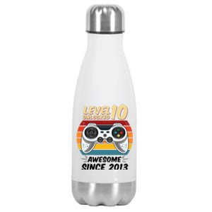 Level 10 Unlock Awesome Since 2013 Stainless Steel Insulated Water Bottle