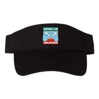 Level 16 Unlocked Gaming Retro Valucap Bio-Washed Visor