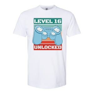 Level 16 Unlocked Gaming Retro Softstyle CVC T-Shirt