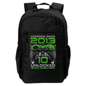 Level 10 Unlocked Awesome Since 2013 10th Birthday Gaming Daily Commute Backpack