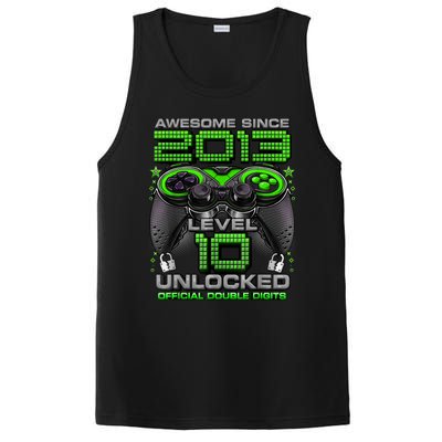 Level 10 Unlocked Awesome Since 2013 10th Birthday Gaming PosiCharge Competitor Tank