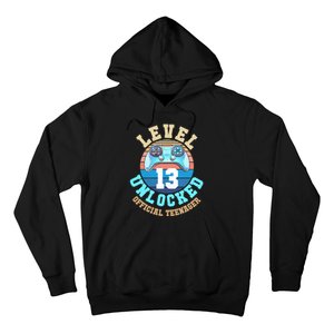 Level 13 Unlocked Video Game 13th Birthday Hoodie