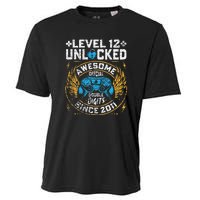 Level 12 Unlocked Since 2011 12nd Birthday Gaming Cooling Performance Crew T-Shirt