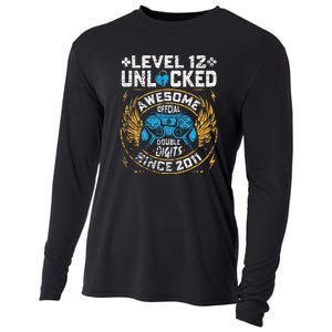 Level 12 Unlocked Since 2011 12nd Birthday Gaming Cooling Performance Long Sleeve Crew