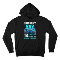 Level 13 Unlocked Video Game 13th Birthday Teenager Hoodie