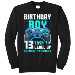 Level 13 Unlocked Video Game 13th Birthday Teenager Sweatshirt