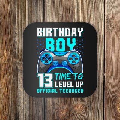 Level 13 Unlocked Video Game 13th Birthday Teenager Coaster