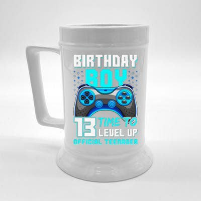 Level 13 Unlocked Video Game 13th Birthday Teenager Beer Stein