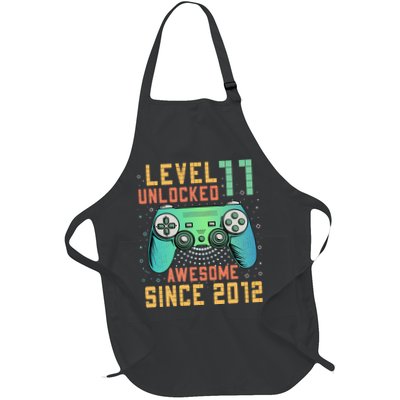 Level 11 Unlocked 11th Birthday 11 Year Old Boy Gifts Gamer Apron