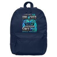 Level 13 Unlocked Awesome Since 2010 13th Birthday Gaming 16 in Basic Backpack