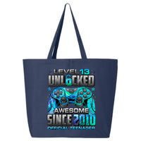 Level 13 Unlocked Awesome Since 2010 13th Birthday Gaming 25L Jumbo Tote