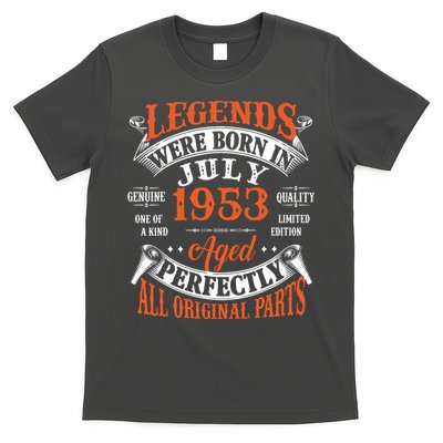Legend 1953 Vintage 70th Birthday Born In July 1953 T-Shirt