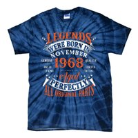 Legend 1968 Vintage 55th Birthday Born In November 1968 Tie-Dye T-Shirt