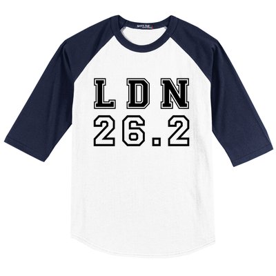 London 26 2 Marathon Gift Baseball Sleeve Shirt