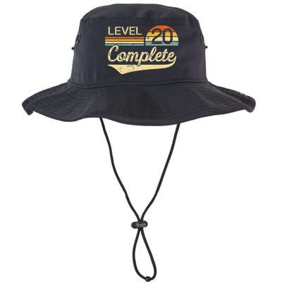 Level 20 Complete Vintage 20th Wedding Anniversary Bucket Hat