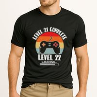 Level 21 Complete Level 22 Loading Vintage Birthday Video Game Performance Shirt