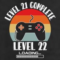 Level 21 Complete Level 22 Loading Vintage Birthday Video Game Beanie