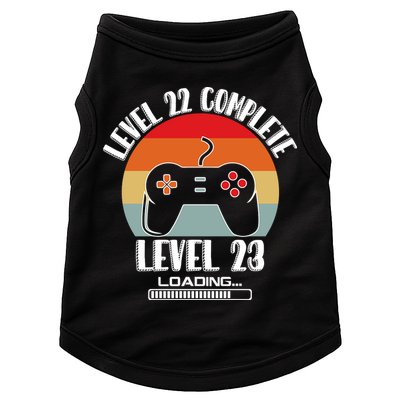Level 22 Complete Level 23 Loading Vintage Birthday Video Game Doggie Tank