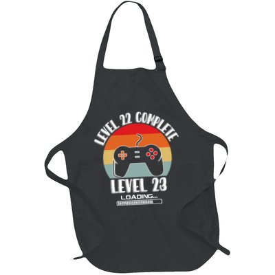 Level 22 Complete Level 23 Loading Vintage Birthday Video Game Apron