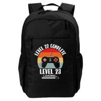 Level 22 Complete Level 23 Loading Vintage Birthday Video Game Backpack