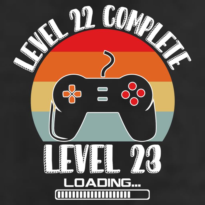Level 22 Complete Level 23 Loading Vintage Birthday Video Game Beanie