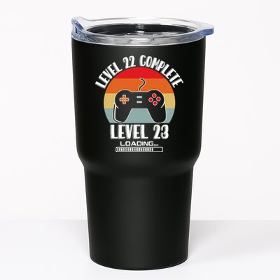 Level 22 Complete Level 23 Loading Vintage Birthday Video Game Tumbler