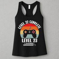 Level 22 Complete Level 23 Loading Vintage Birthday Video Game Womens Tank Top