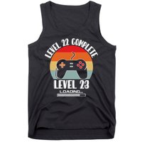 Level 22 Complete Level 23 Loading Vintage Birthday Video Game Tank Top