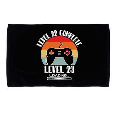Level 22 Complete Level 23 Loading Vintage Birthday Video Game Microfiber Hand Towel