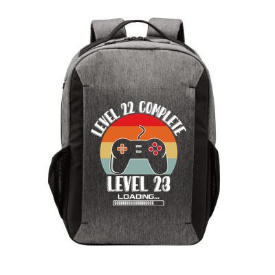 Level 22 Complete Level 23 Loading Vintage Birthday Video Game Vector Backpack