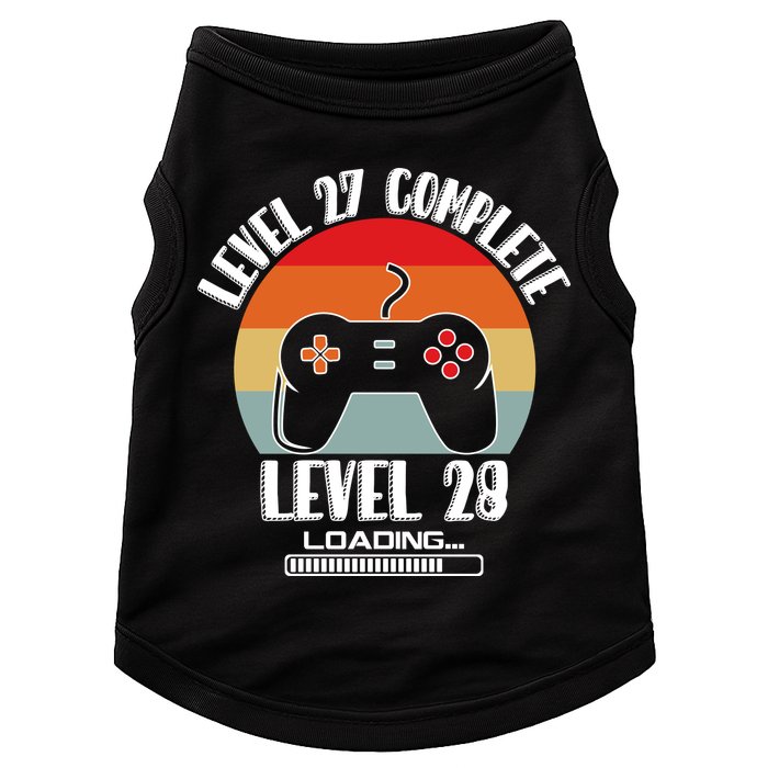 Level 27 Complete Level 28 Loading Vintage Birthday Video Game Doggie Tank