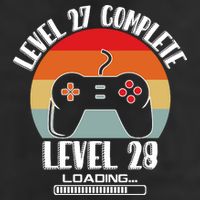 Level 27 Complete Level 28 Loading Vintage Birthday Video Game Beanie