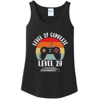 Level 27 Complete Level 28 Loading Vintage Birthday Video Game Ladies Essential Tank