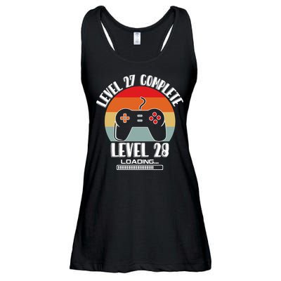 Level 27 Complete Level 28 Loading Vintage Birthday Video Game Ladies Essential Flowy Tank