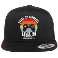 Level 27 Complete Level 28 Loading Vintage Birthday Video Game Flatbill Hat