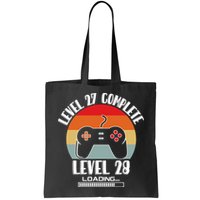 Level 27 Complete Level 28 Loading Vintage Birthday Video Game Bag