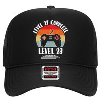 Level 27 Complete Level 28 Loading Vintage Birthday Video Game Trucker Hat