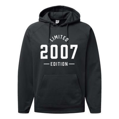 Limited 2007 Edition Sweet 16th Birthday Teen Girl Performance Fleece Hoodie