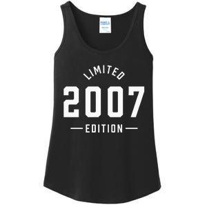 Limited 2007 Edition Sweet 16th Birthday Teen Girl Ladies Essential Tank