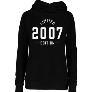 Limited 2007 Edition Sweet 16th Birthday Teen Girl Womens Funnel Neck Pullover Hood