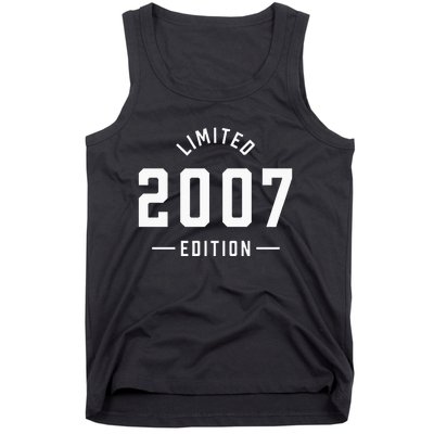 Limited 2007 Edition Sweet 16th Birthday Teen Girl Tank Top