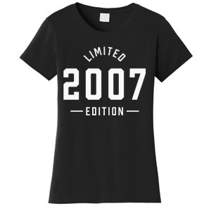 Limited 2007 Edition Sweet 16th Birthday Teen Girl Women's T-Shirt